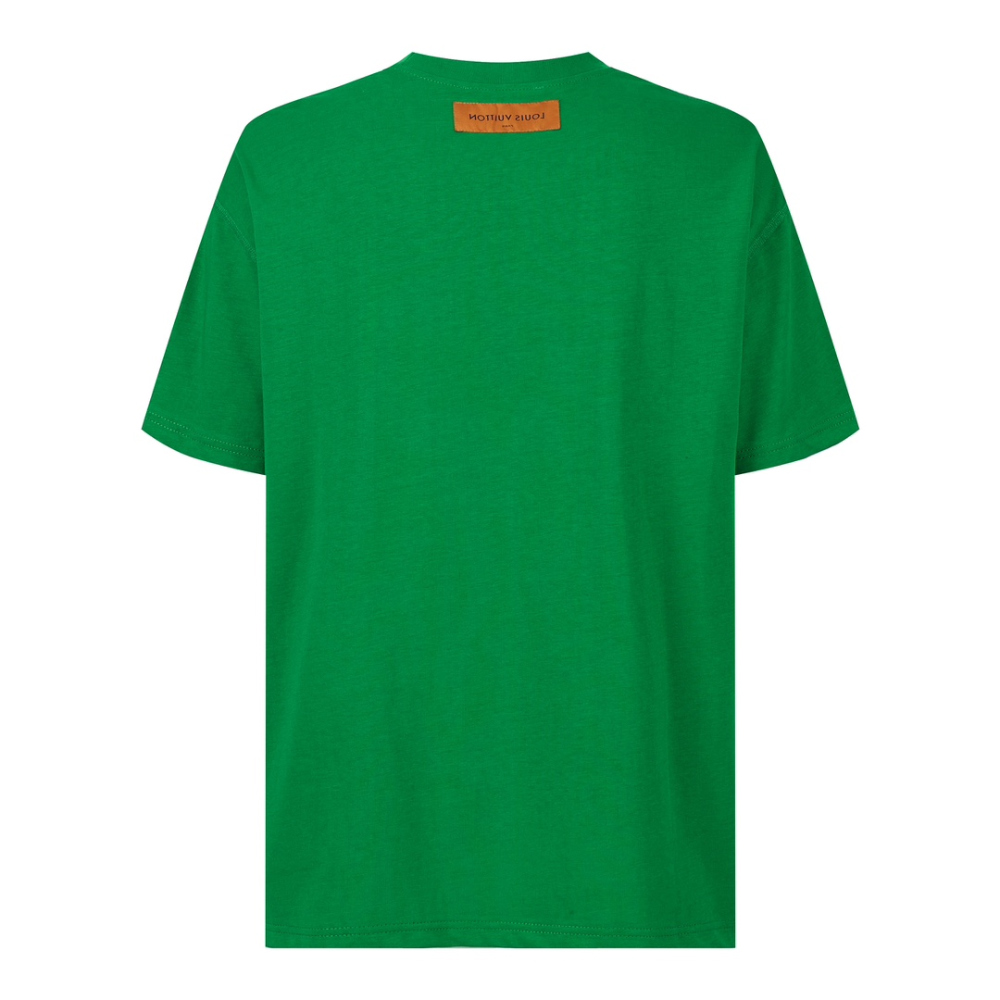 반팔 티셔츠 그린 색상 이미지-S520L17